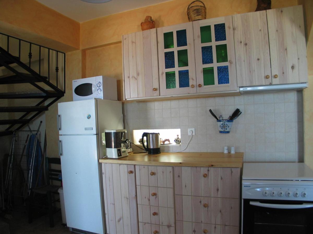 Kyparissis Beach Houses Skala Mistegnon Exterior foto